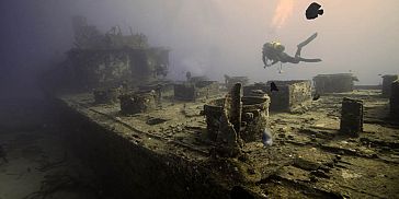 Wreck Diving in Mauritius